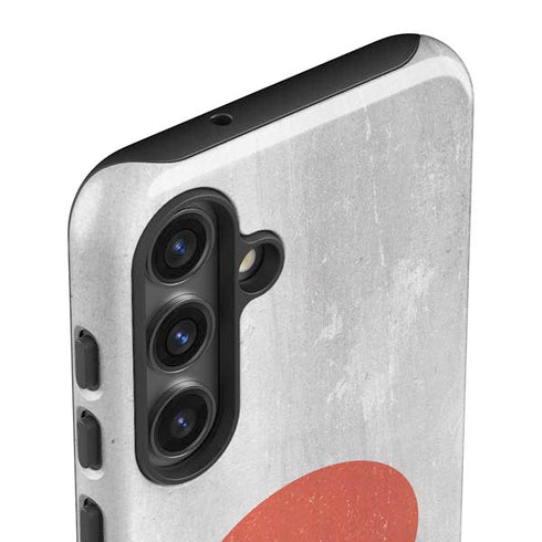Japanese Flag Distressed Galaxy S25 Impact Case